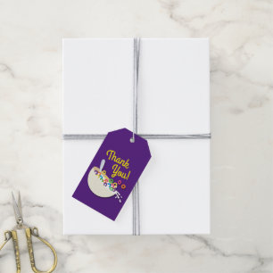 Cereal Bowl Sleepover Birthday Party Gift Tags