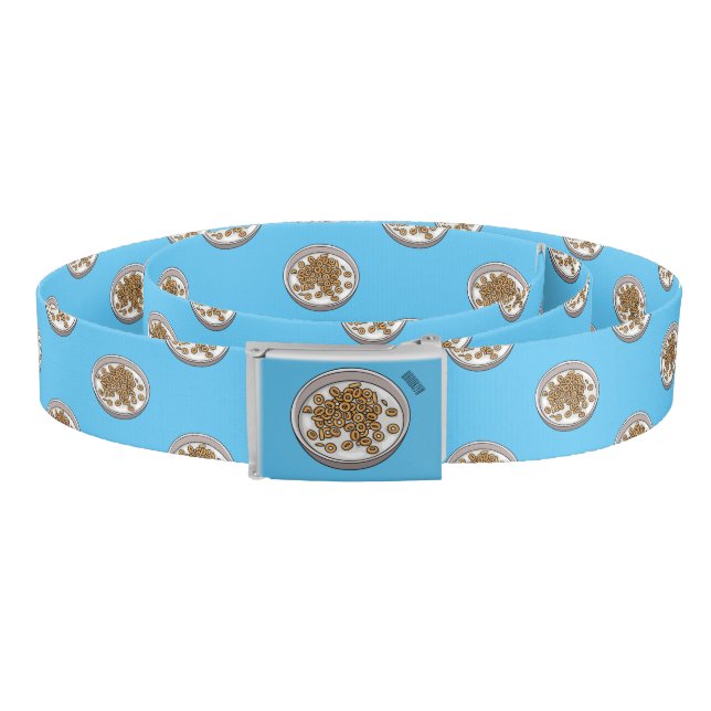 Cereal cartoon illustration belt (Coil)