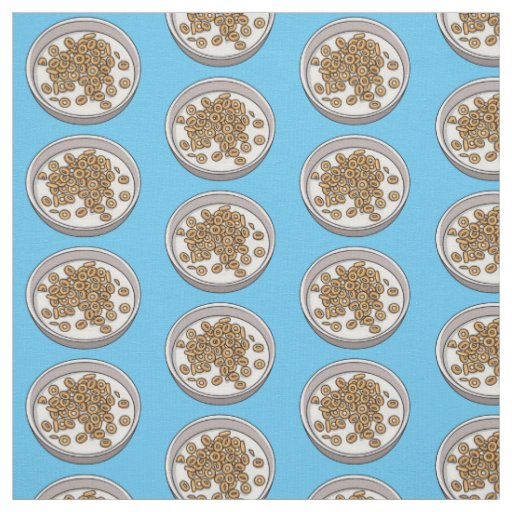 Cereal cartoon illustration fabric