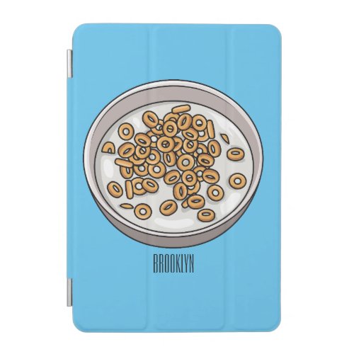 Cereal cartoon illustration  iPad mini cover