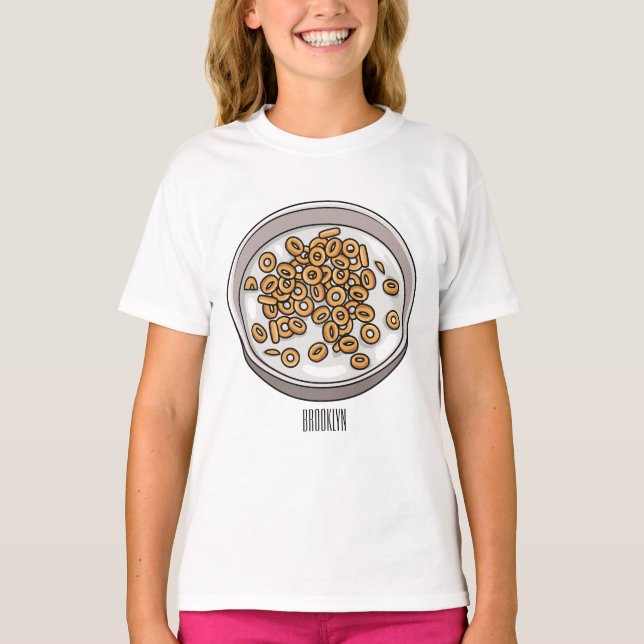 Cereal cartoon illustration  T-Shirt (Front)