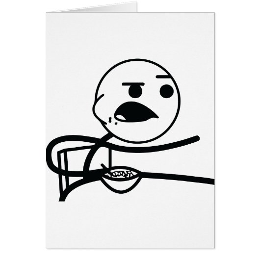 Cereal Guy Cards (Front)