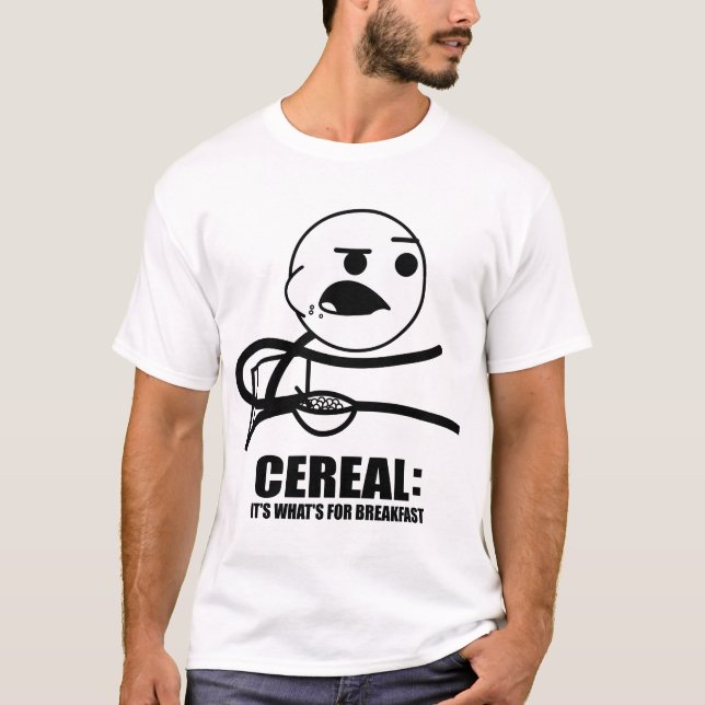 Cereal Guy T-Shirt (Front)