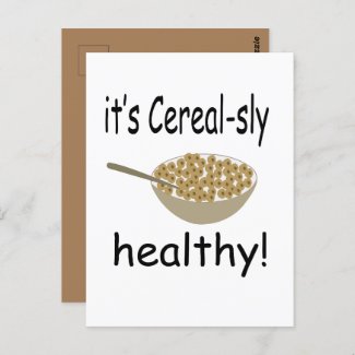 Cereal It's Cereal-Sly Healthy Cereal