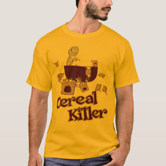 Cereal Killer $24.95 Adult Gold Tee