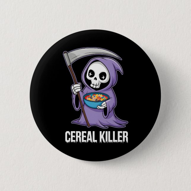 Cereal Killer 3  Button (Front)