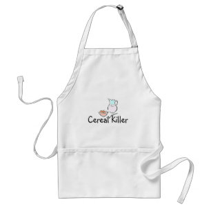 Cereal Killer Adult Apron