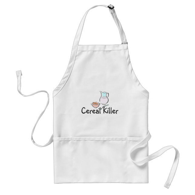Cereal Killer Adult Apron (Front)
