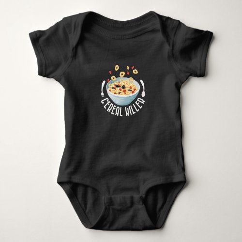 Cereal Killer Baby Bodysuit