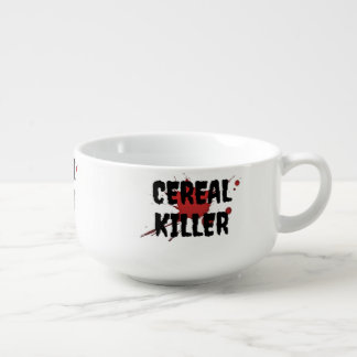 Cereal Killer Bowl, Cereal Bowl, Halloween Soup Mug