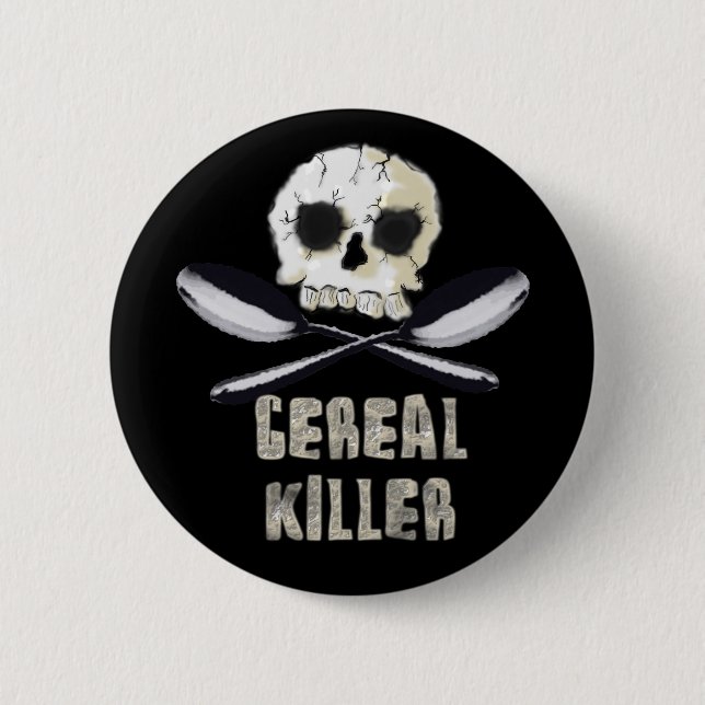 Cereal Killer Button (Front)
