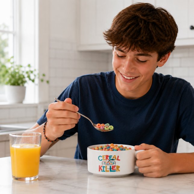 Cereal Killer Funny  Bowl (Cereal Killer Bowl)