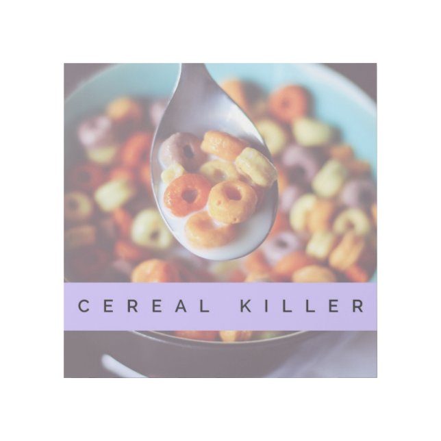 Cereal Killer Gallery Wrap (Front)