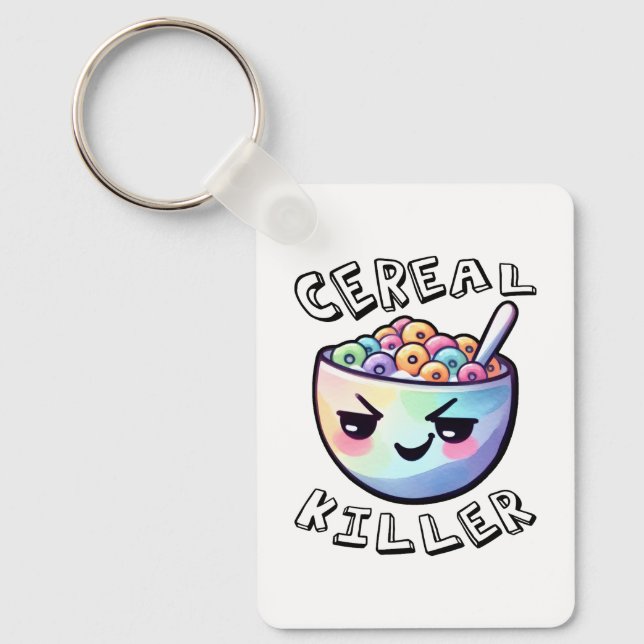 Cereal Killer Keychain (Front)