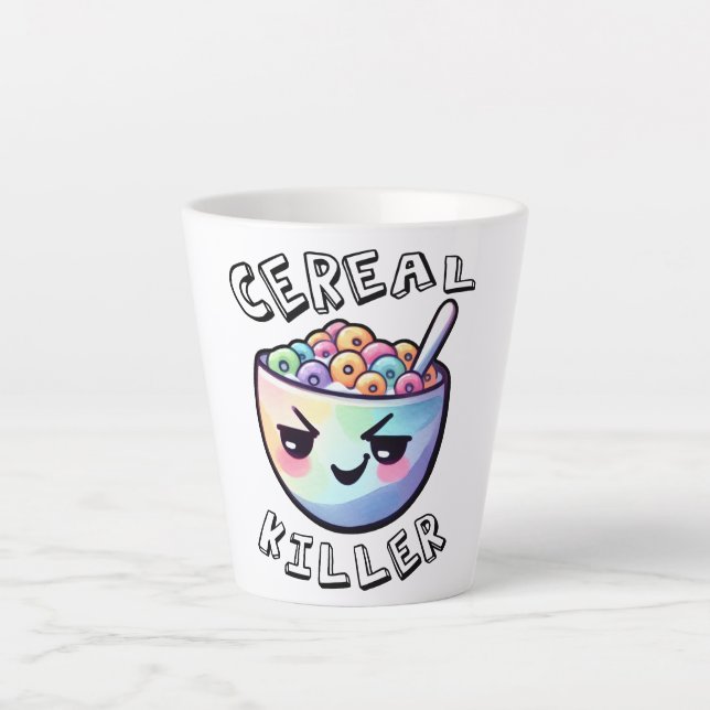 Cereal Killer Latte Mug (Front)