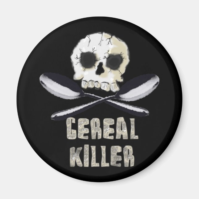Cereal Killer Magnet (Front)