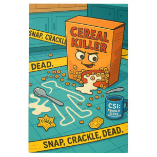 Cereal Killer Metal Print
