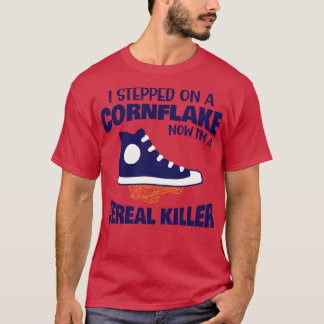 Cereal Killer Pun Dad Joke T-Shirt