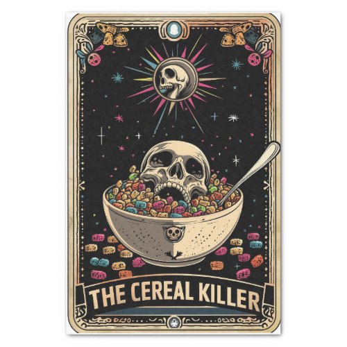 Cereal Killer Tissue Paper Print