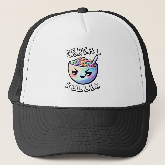 Cereal Killer Trucker Hat (Front)