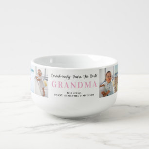 Cereal-ously You're the Best GrandMa Photo Soup Mug