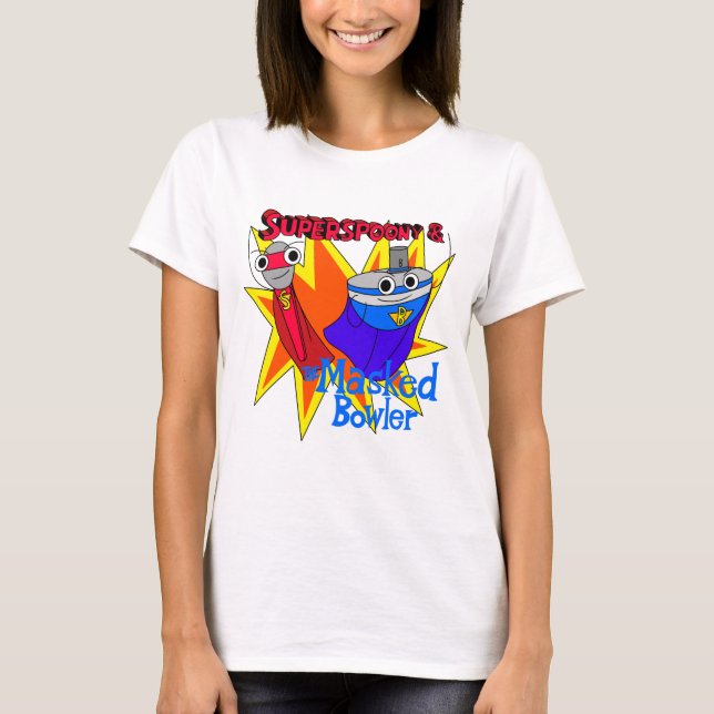 Cereal Super Heroes Women's Shirt (Front)