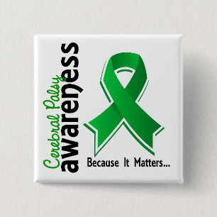 Cerebral Palsy Awareness 5 Button
