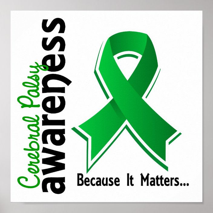 Cerebral Palsy Awareness 5 Poster | Zazzle.com