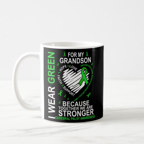 Cerebral Palsy Awareness Cp Warrior Grandma Grandp Coffee Mug