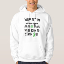 Cerebral Palsy Awareness CP Warrior Green Ribbon Hoodie