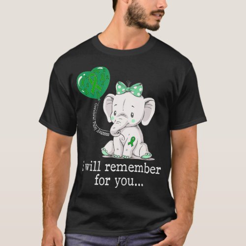 Cerebral Palsy Awareness Elephant T_Shirt