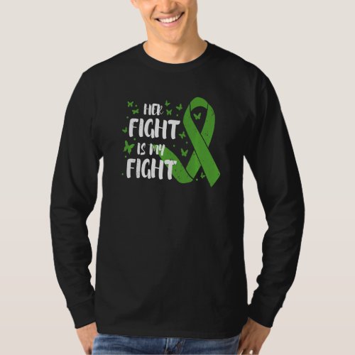 Cerebral Palsy Awareness Her Fight Is My Fight Bra T_Shirt