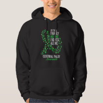 Cerebral Palsy Awareness Month Butterflies Green R Hoodie