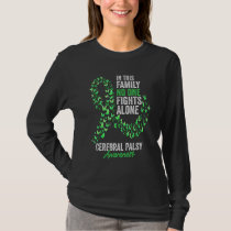 Cerebral Palsy Awareness Month Butterflies Green R T-Shirt