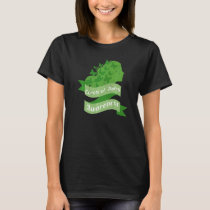 Cerebral Palsy Awareness Month Womens Butterfly Br T-Shirt