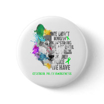 Cerebral Palsy Awareness Ribbon Support Gifts Button