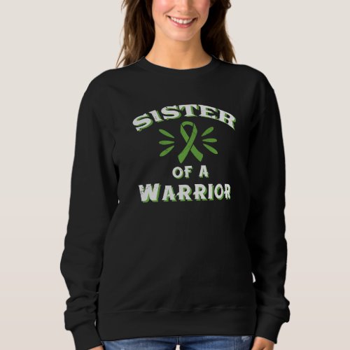 Cerebral Palsy Awareness Sister Of A Warrior Women Sweatshirt