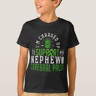 Cerebral Palsy Awareness Support Brain Nephew Dise T-Shirt