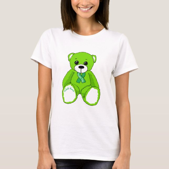 Cerebral Palsy Awareness Teddy Bear Products T-Shirt (Front)
