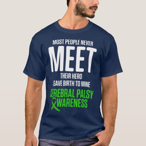 Cerebral Palsy CP Awareness Birth Warrior T_Shirt