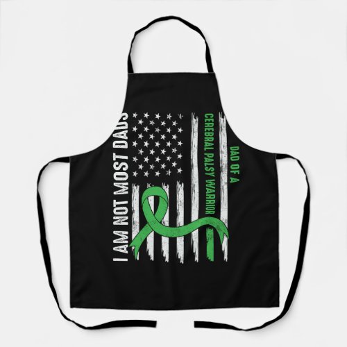 Cerebral Palsy CP Awareness Most Dads Warrior Surv Apron