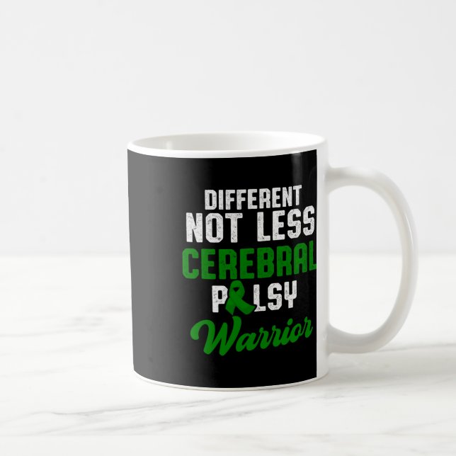 Cerebral Palsy Cp Awareness Proud Warrior Survivor Coffee Mug (Right)