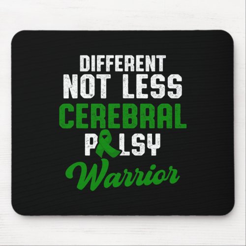 Cerebral Palsy Cp Awareness Proud Warrior Survivor Mouse Pad