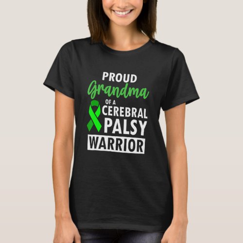 Cerebral Palsy CP Awareness Proud Warrior Survivor T_Shirt