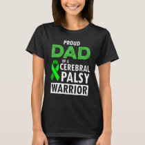 Cerebral Palsy CP Awareness Proud Warrior Survivor T-Shirt