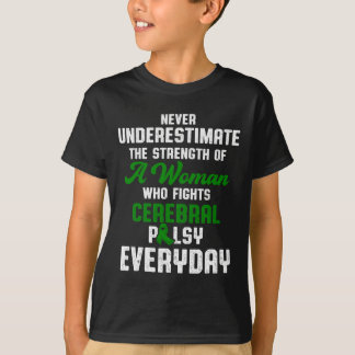 Cerebral Palsy Cp Awareness Succeed Warrior Surviv T-Shirt