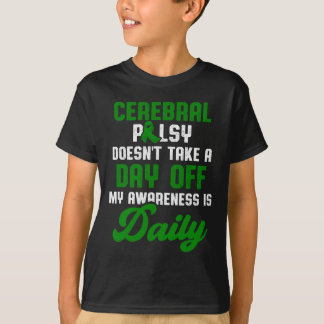 Cerebral Palsy Cp Awareness Treatment Warrior Surv T-Shirt