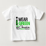 Cerebral Palsy I Wear Green Ribbon For My Cousin Baby T-Shirt