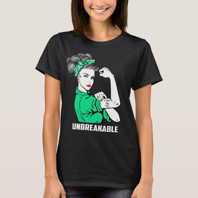 Cerebral Palsy Mom Unbreakable T-Shirt (Front)