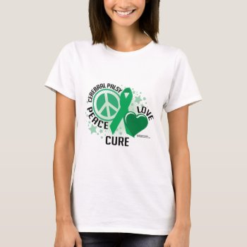 Cerebral Palsy Plc T-shirt by fightcancertees at Zazzle